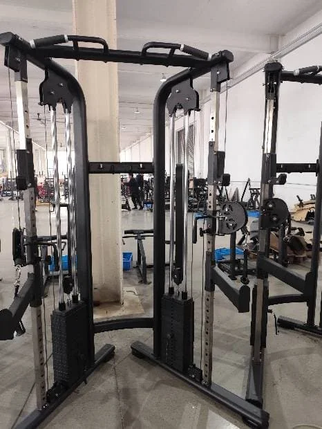 2026 Hot Sells Commercial Gym Strength Training Strength Training Machines Functional Trainer Squat Rack Power Rack with Pulleys