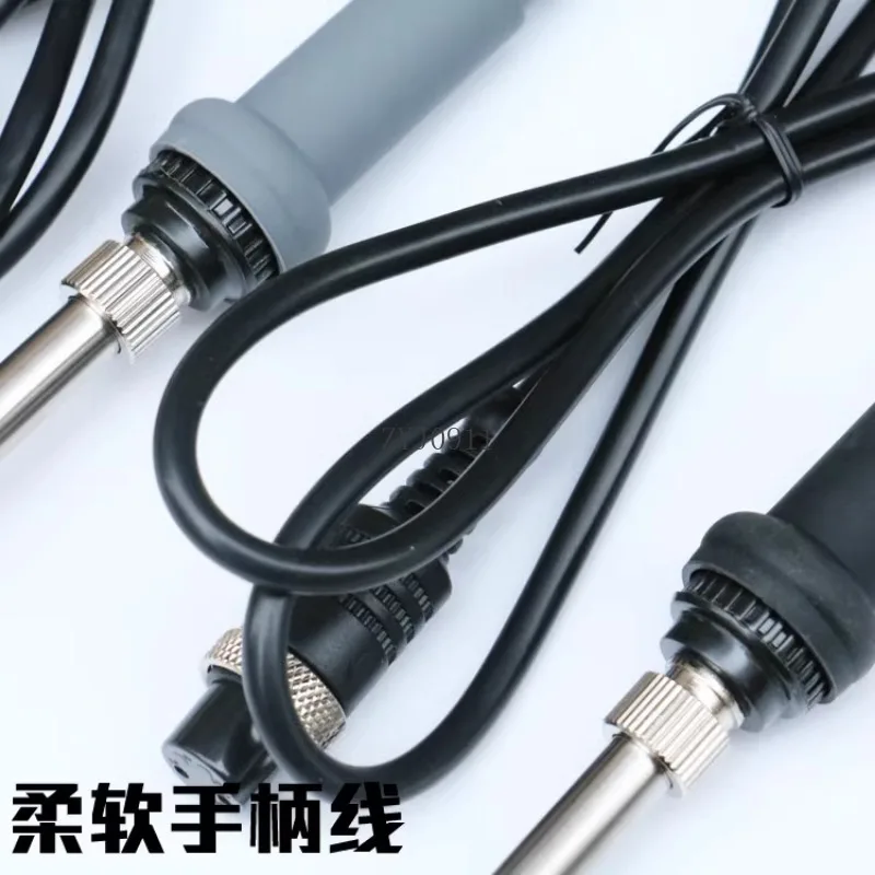 Manija de soldador de temperatura constante 936, mesa de soldadura 936A, mango de mesa de soldadura, núcleo enchufable de 5 agujeros