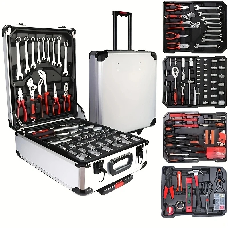 899/52 Professional Tool Kit, Multi-Functional Toolbox with Portable Design, Ideal for Home & Car Repairs, Perfect for DIY Enthusiasts and Professionals, Also Makes a Great Gift for Friends, Supports Local Delivery