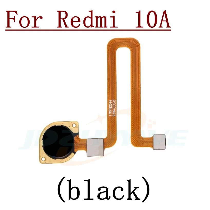 For Xiaomi Redmi 10 10c 12C Home Button Back Touch ID Scanner Fingerprint Sensor Flex Cable Phone Parts