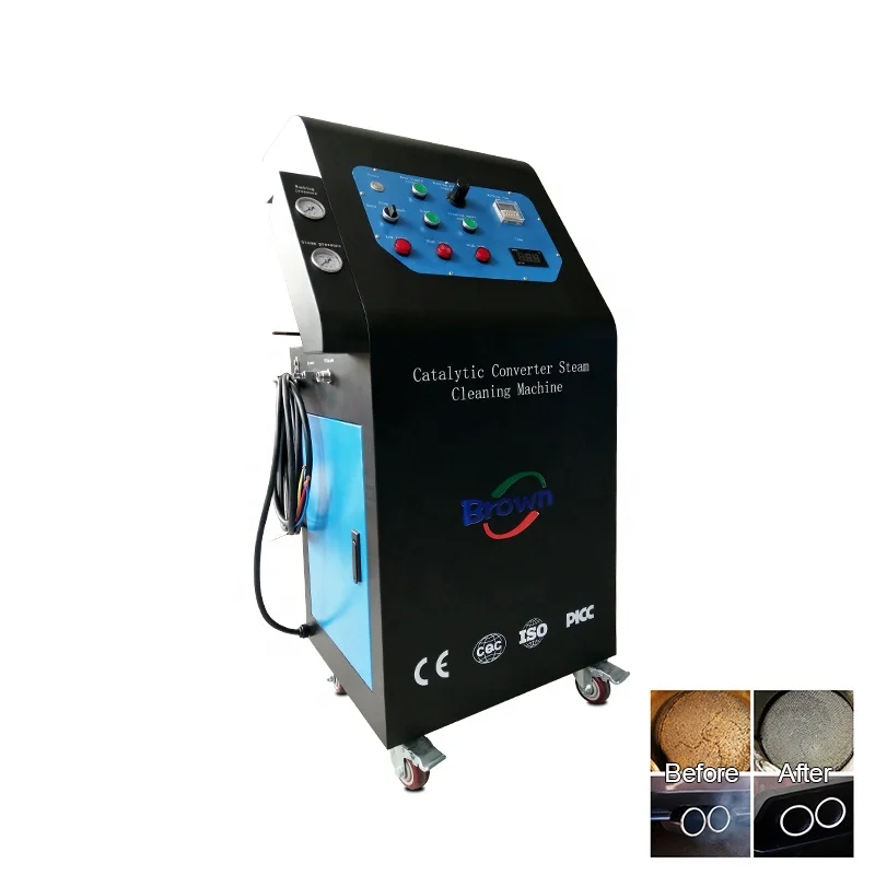 High Temperature Catalytic Converter Carbon Clean Machine  Steam