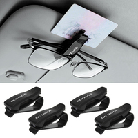 For Skoda Octavia A5 2 Tour A4 Mk1 Mk2 3 Rs 2006 1Z A7 5ers 2007 Vrs 2015 2017 Car Sunglass Clip Card Holder Auto Accessories