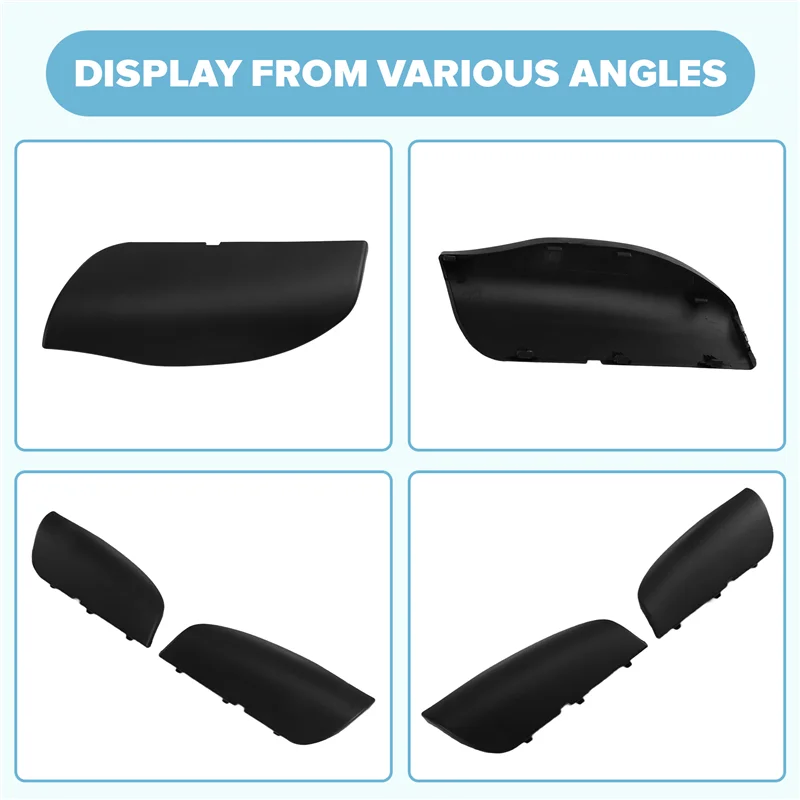 مقطورة نقل غطاء عين المصد الأمامي سحب هوك غطاء 1 زوج للسيارة ل كايين 957 2007 2008 2009 2010 البلاستيك الأسود #6