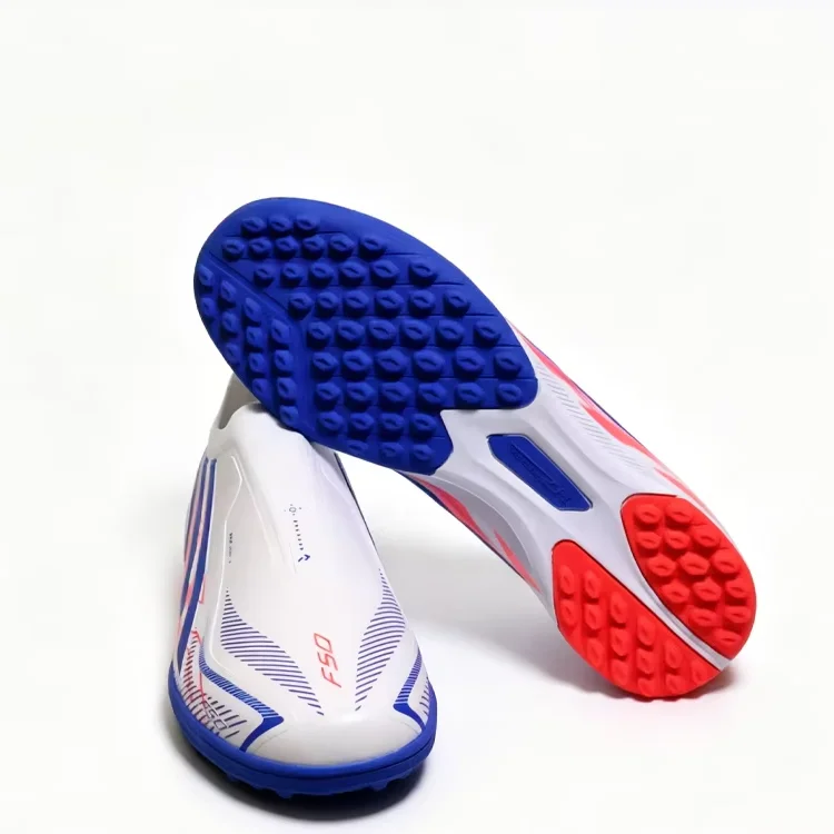 LACELESS Premium Quality Mens Soccer Shoes TF/FG Training Football Sneakers Youth Turf Soccer Cleats Chuteira Campo 35-45