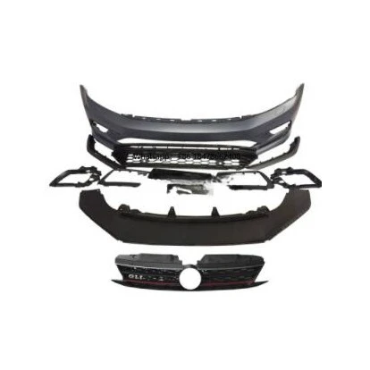 

For V W JETTA 15 GLI Body Kit Auto Modified High Quality PP Material Front Bumper with Grill