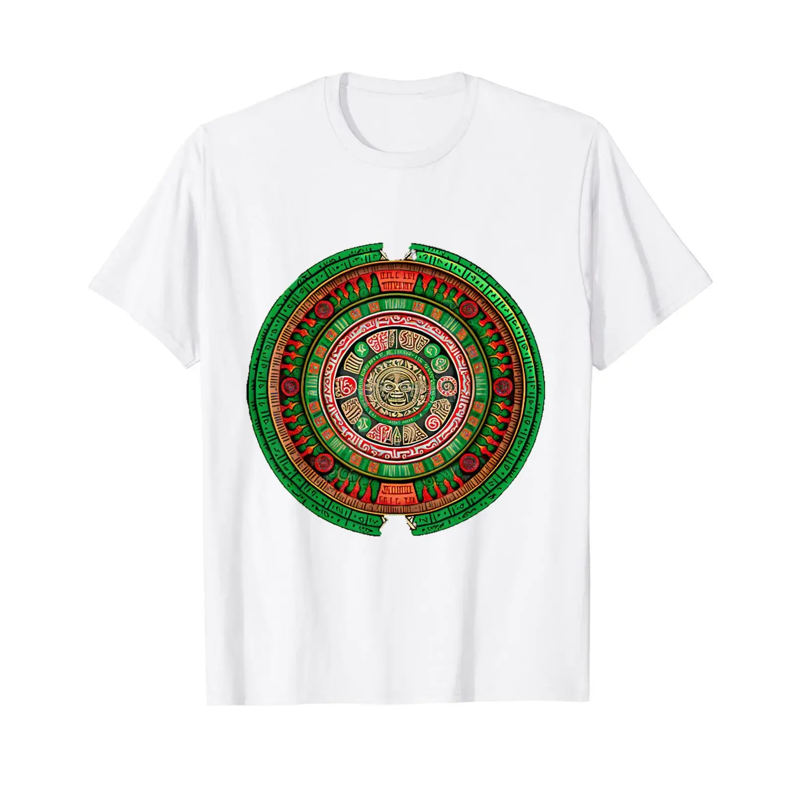 Mexico Aztec Calendar Sun Stone Kids T Shirt vintage Washed Slightly streetwear Unisex Casual Stylish graphic fashion