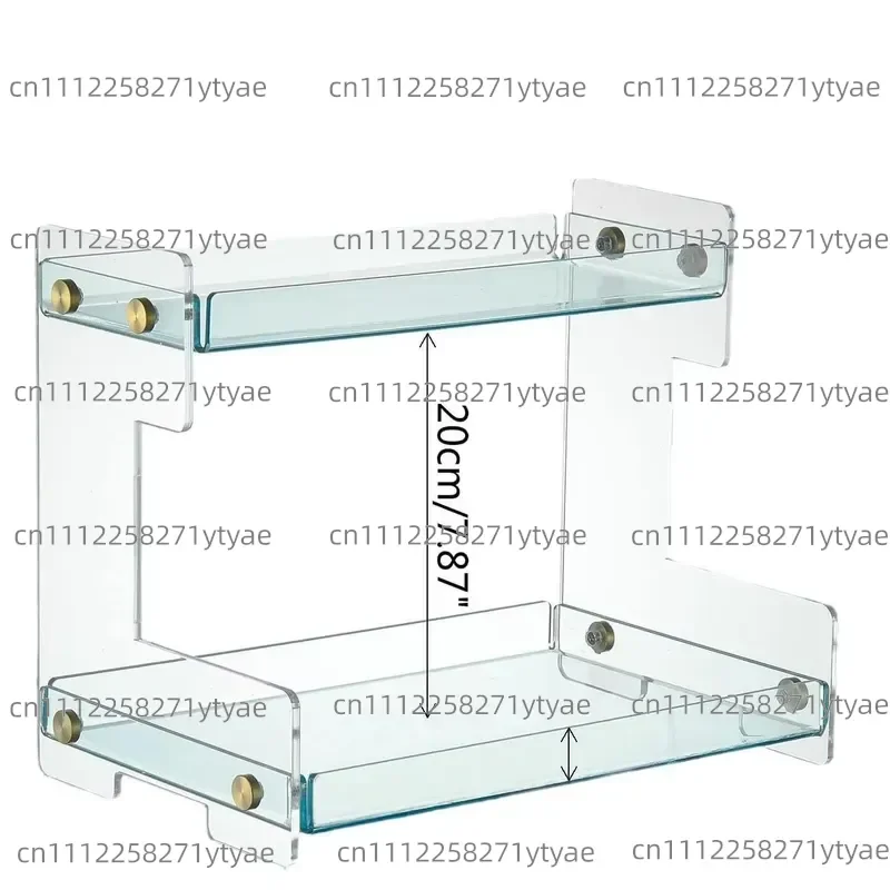 Customized Modern Acrylic Portable Waterproof Perfume Display Stand Makeup Organizer Home Decoration Cosmetics Storage