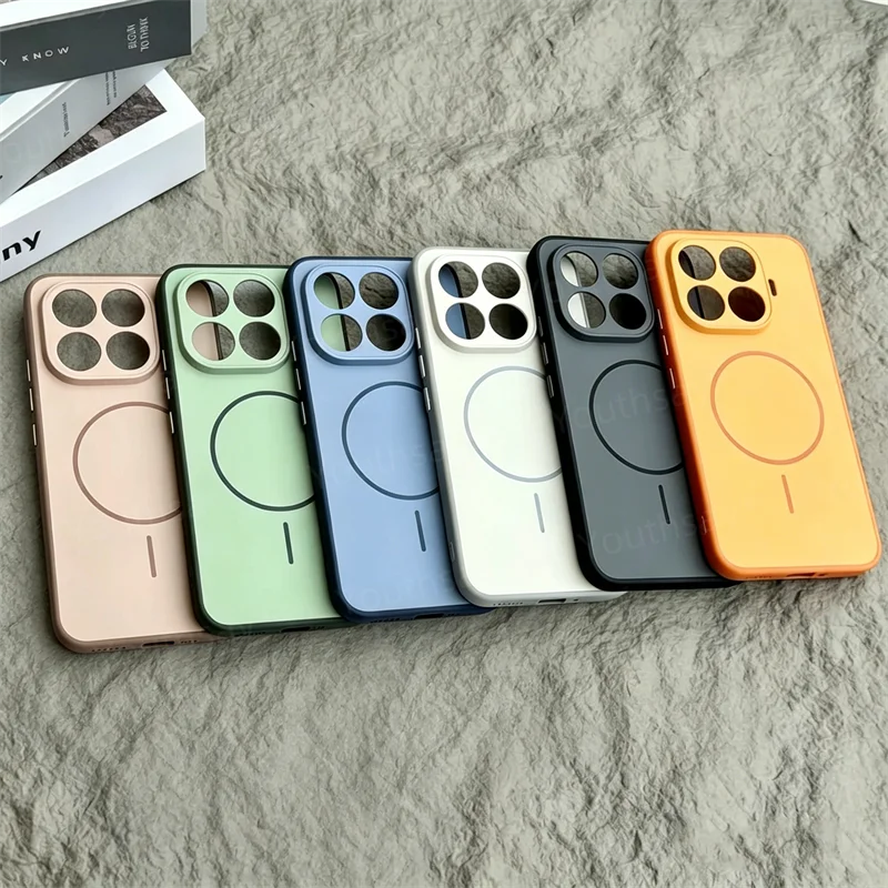 Für Xiaomi 17T Luxus Original Silikonhülle Xiaomi 17T Pro Fundas Coque Harte PC Skin-Feel Handyhülle Xiaomi 17T Pro