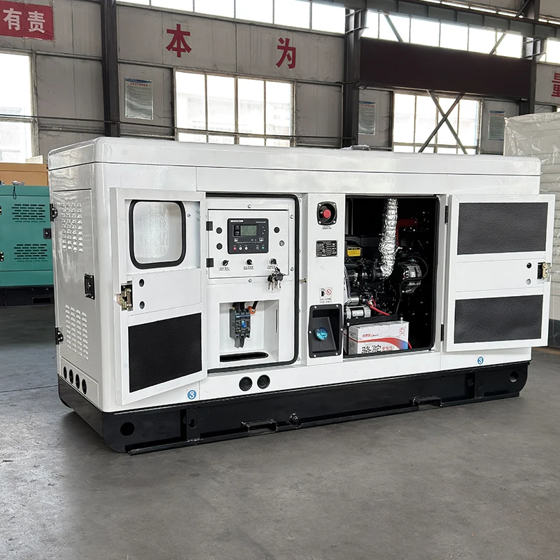 customized Silent Generator Set Generator Set Power Diesel Sound Insulation25kw Diesel Generator Portable Trailer Mounted Genset