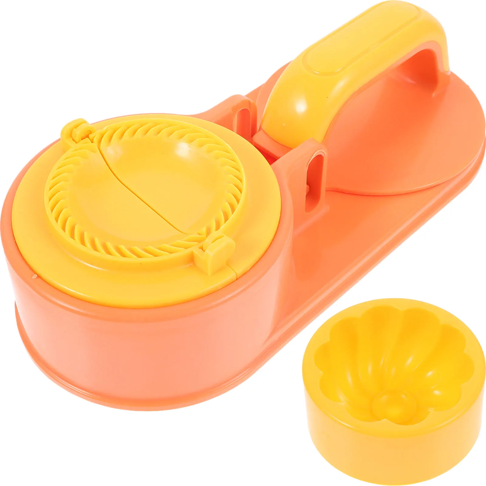 

Kitchen Mold Artifact Dumpling Skin Pressing Plate Practical Presser Blender Wrapper Making Orange Wrapping Tools