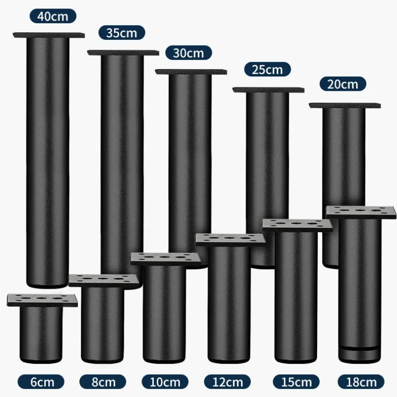 Aluminium Meubelkast Voeten Tafelvoeten Kast Voeten Badkamer Eindtafel Sofa Tv-Kast Steunpoten Verstelbaar Bed