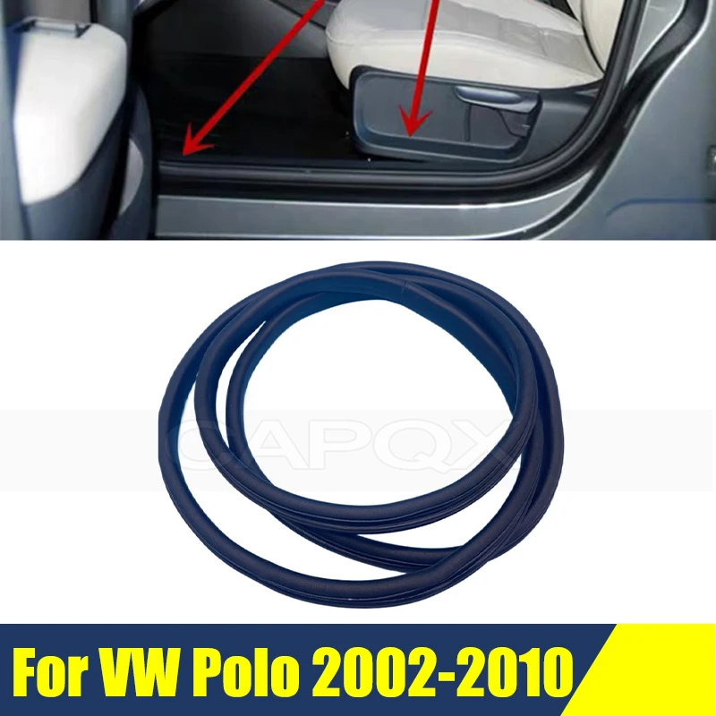 

Hatchback Door Seal Strips For VW Polo 2002-2010 Door Frame Sealing Tape Strips Rear Door Panel Auto Accessories Spare Part