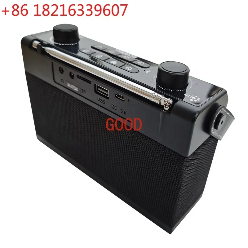 TAO New arrivals LCD screen display portable FM MW SW AM DRM all band radio