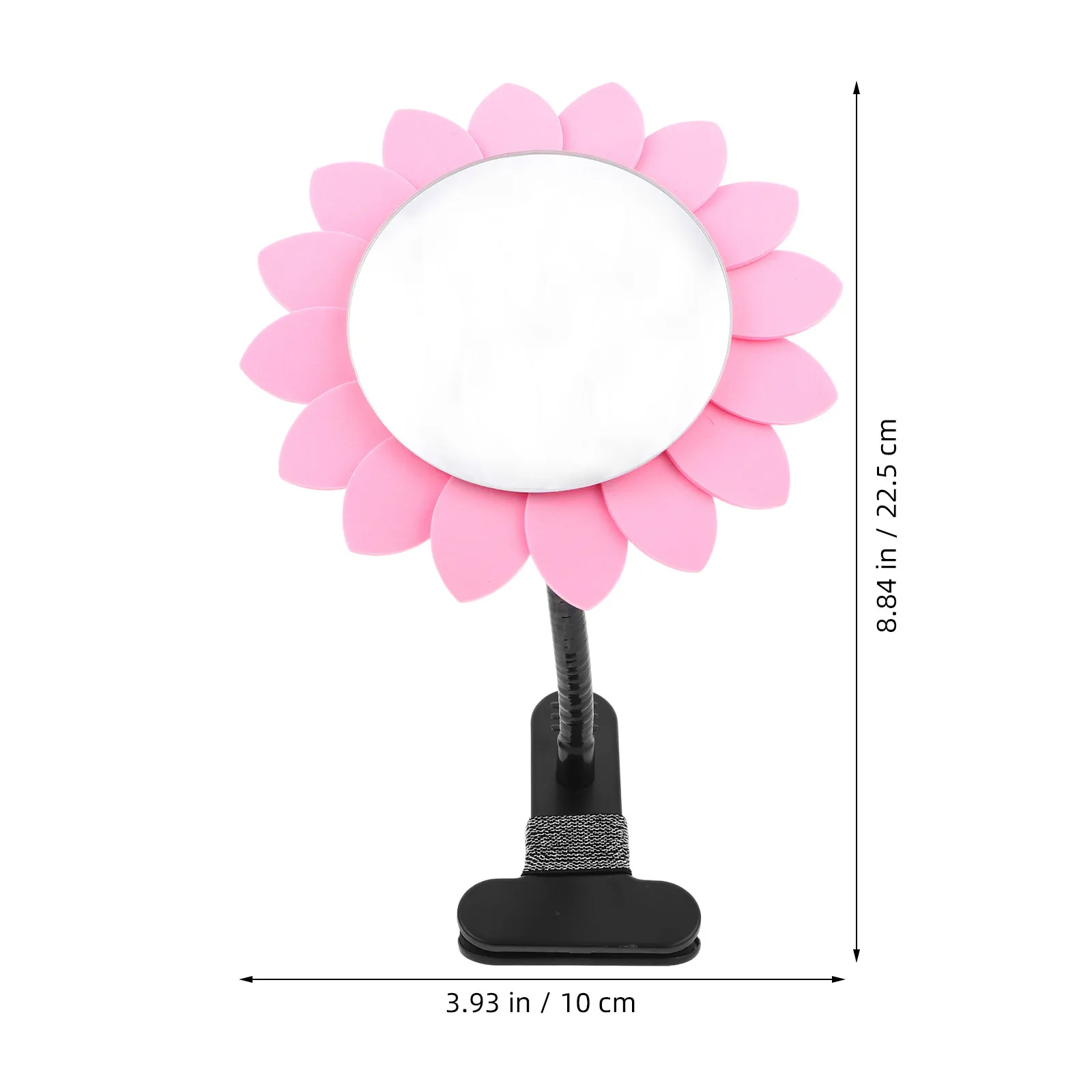 Single-Sided Desktop Makeup Mirror Privacy Protection Office Cubicle Anti-Peeping Mirror Personal Safety Rear View Monitor