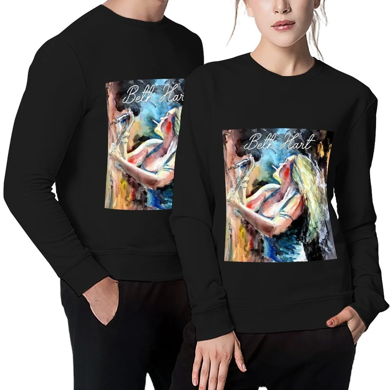 

Beth Hart Pullover anime clothing japanese style tracksuit men autumn aesthetic sweatshirts