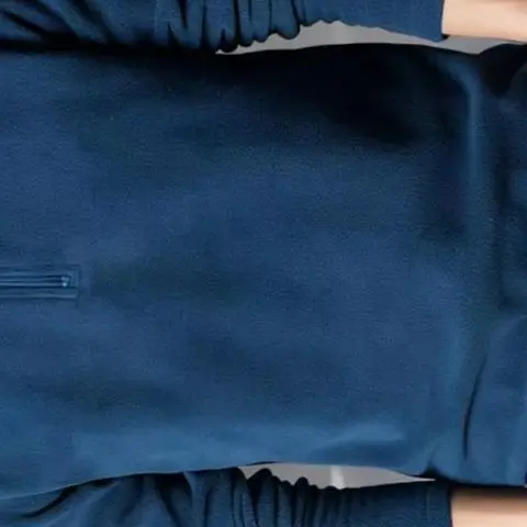 Men's Fleece Lined Zipper High Collar Sweatshirt Thermal Base Layer Loose Inner Wear Cotton Polyester Long Sleeve Autumn Wint...