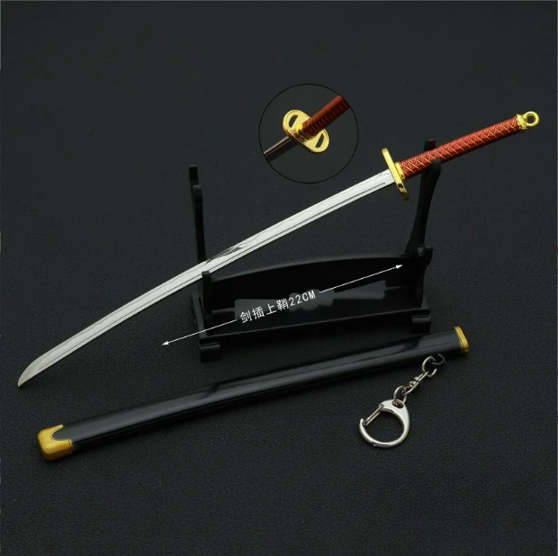 Jujutsu Kaisen Weapon Cursed Tools Ryomen Sukuna Anime Peripheral 16cm Metal Sword Weapon Model Ornament Crafts Gifts Toys Boys