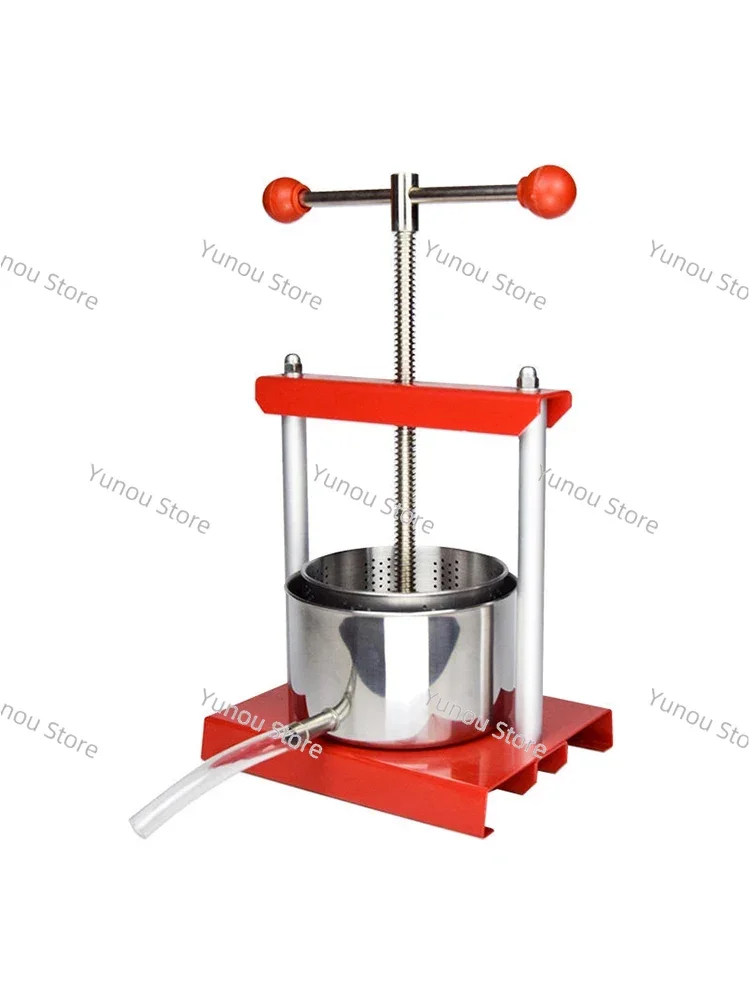 Small Stainless Steel Juice Wine Press Manual Grape Press Household