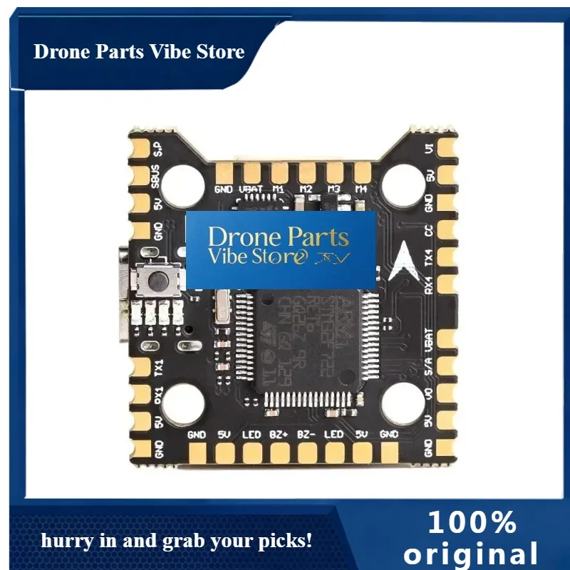 

Drone Parts1pcs For T-MOTOR MINI Racer F7 Flight Controller 3~6S Lipo WAT7456E OSD 4 X UART Port MCU-M32F722RET6 2020mm For RC F