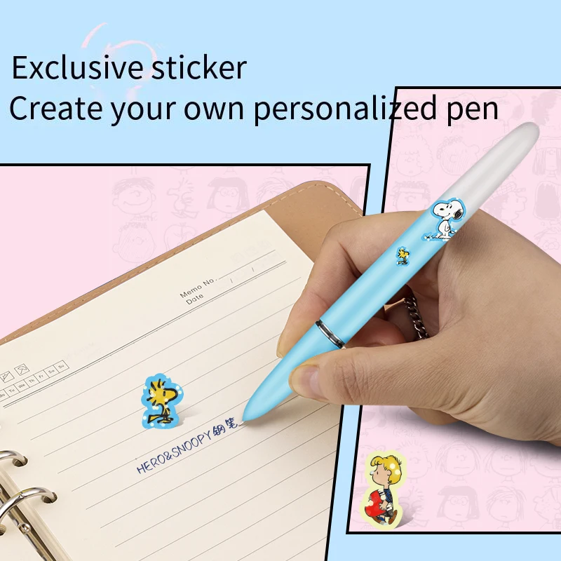 قلم حبر لطيف سنوبي هيرو 616 - مثالي للأطفال والطلاب، ممارسة الكتابة اليدوية، كتابة مريحة #2