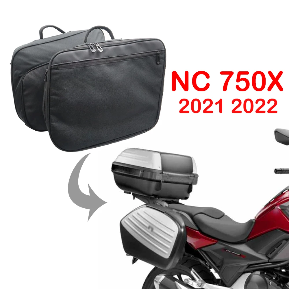 

2022 New Motorcycle Luggage Bags Black Expandable Inner Bags For NC750X NC 750 X NC 750X 2021 2022