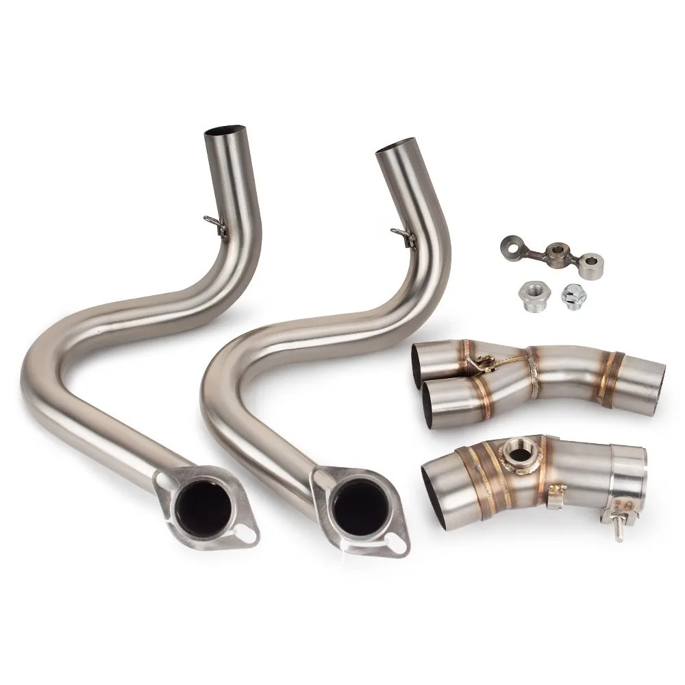 Für Kawasaki Ninja 650 Z650 2017-2019 Komplettes Auspuffsystem Krümmer Schalldämpfer Auspuffrohre – Detail 3