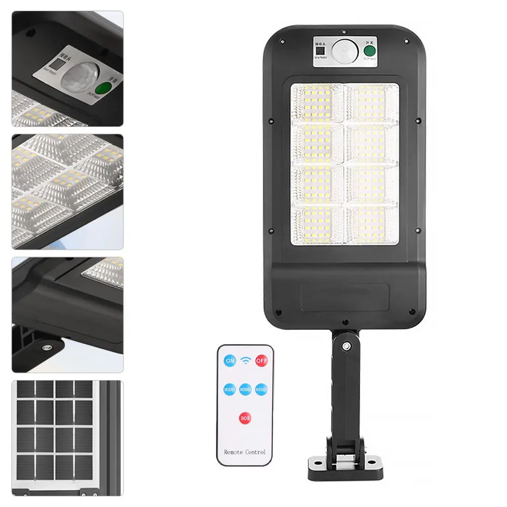 

1Set Solar Street Light LED All-in-One Waterproof Outdoor Lamp Human Sensor for Garden Courtyard Road Lighting Device