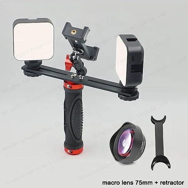 Dentals Oral Light Flashlight Macro Lens Retractor Photography Imaging Easy Installation