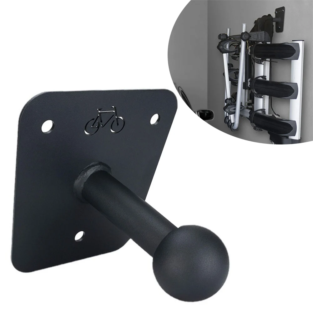 

Aluminum Alloy Iron Wall-Mounted Bike Rack Space-Saving And Long-lasting Cycle Hangers For All Bikes Support Up To 60 Kg
