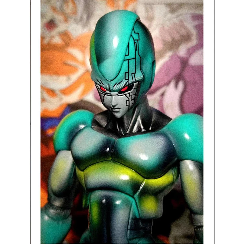 30cm Dragon Ball Z Action Frieza Metal Cooler Figure Pvc Cooler's Revenge Anime Collection Model Doll Toys Desk Ornament Gifts