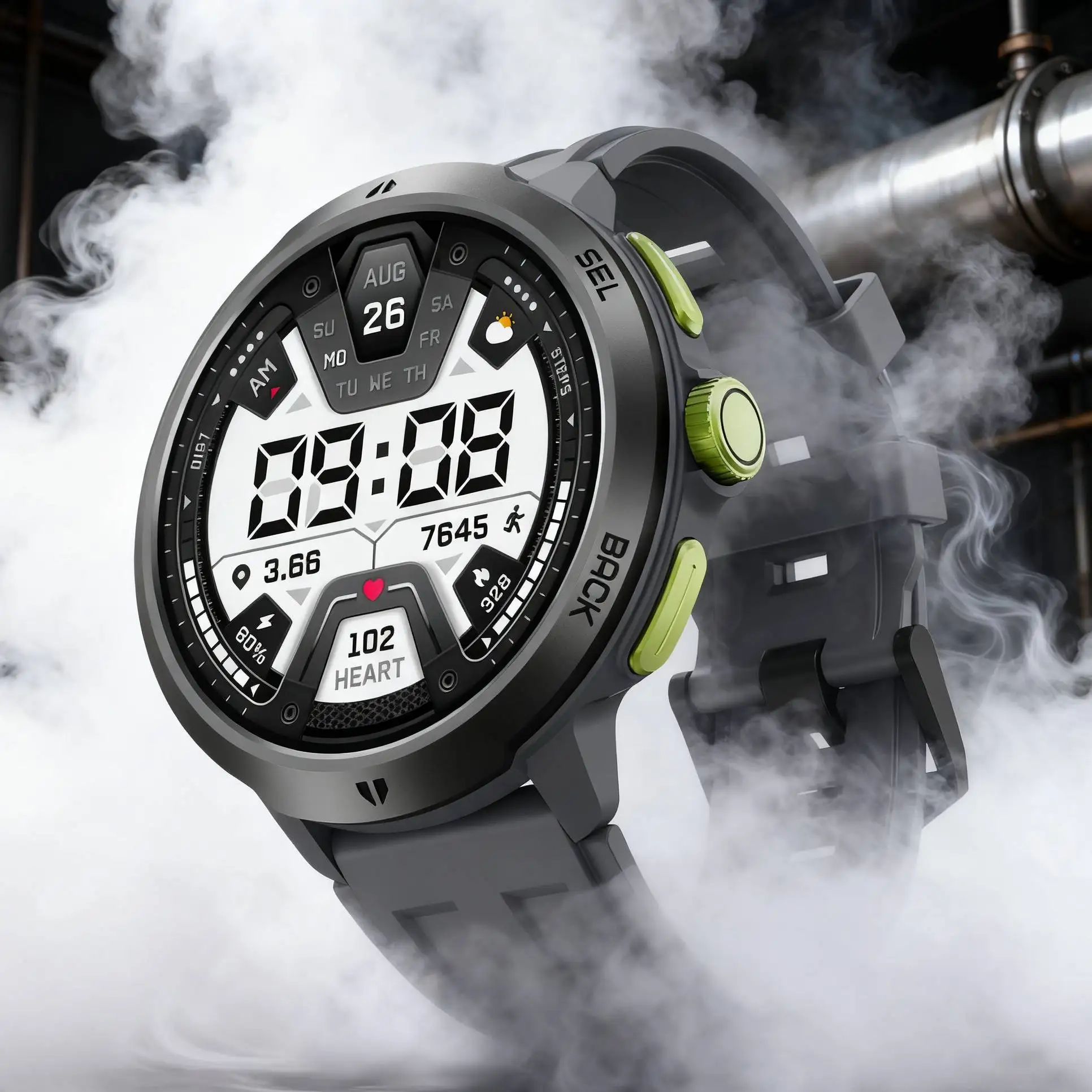 

LEADOYS C33 Men's Smart Watch Answer/Make Calls) 1.65" HD Touch Screen Smartwatch Fitness Tracker with 110+ Sport Modes