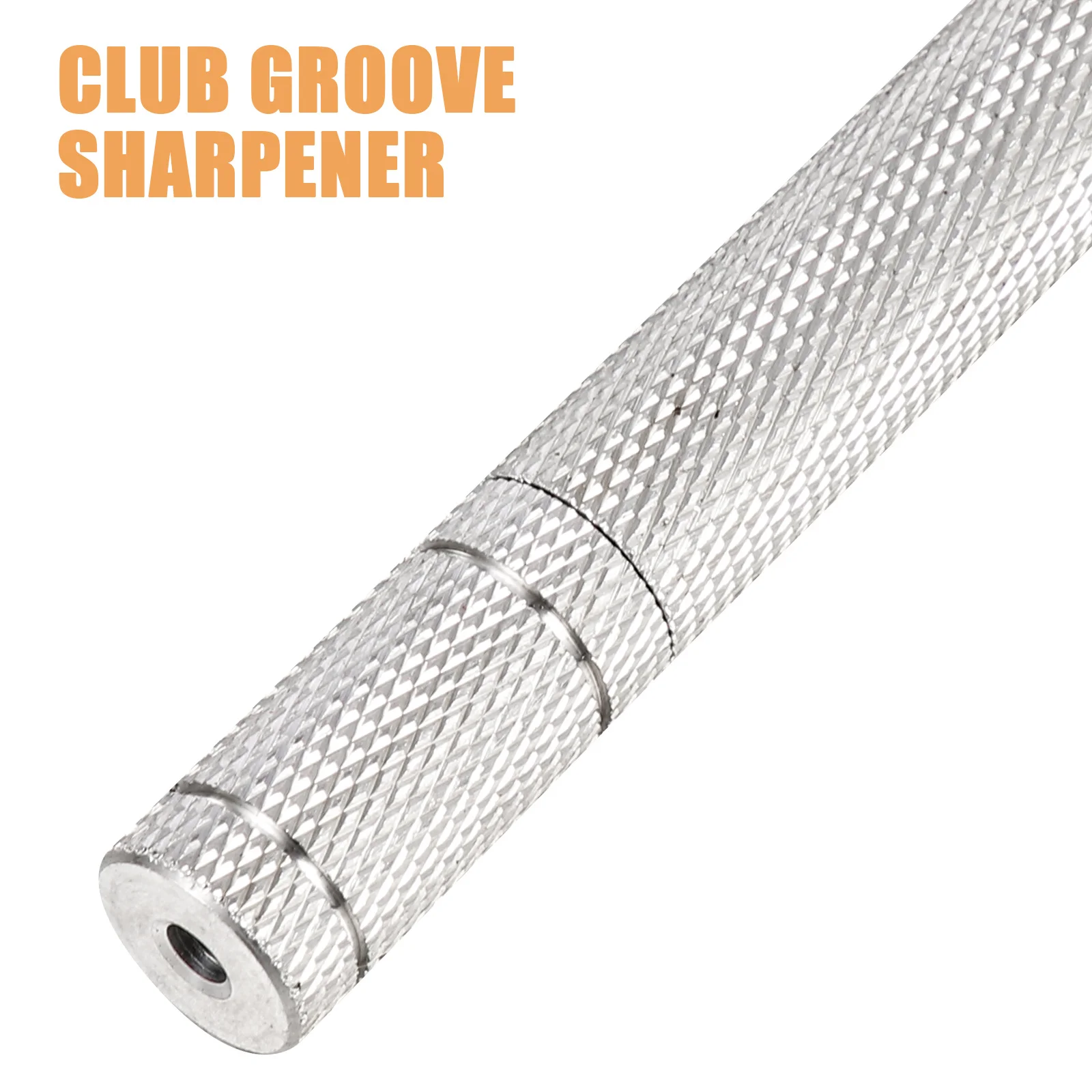 

Golf Club Groove Sharpener Portable Aluminum Alloy Stainless Steel Club Grooving Tool Efficient Cleaner Iron Golfing