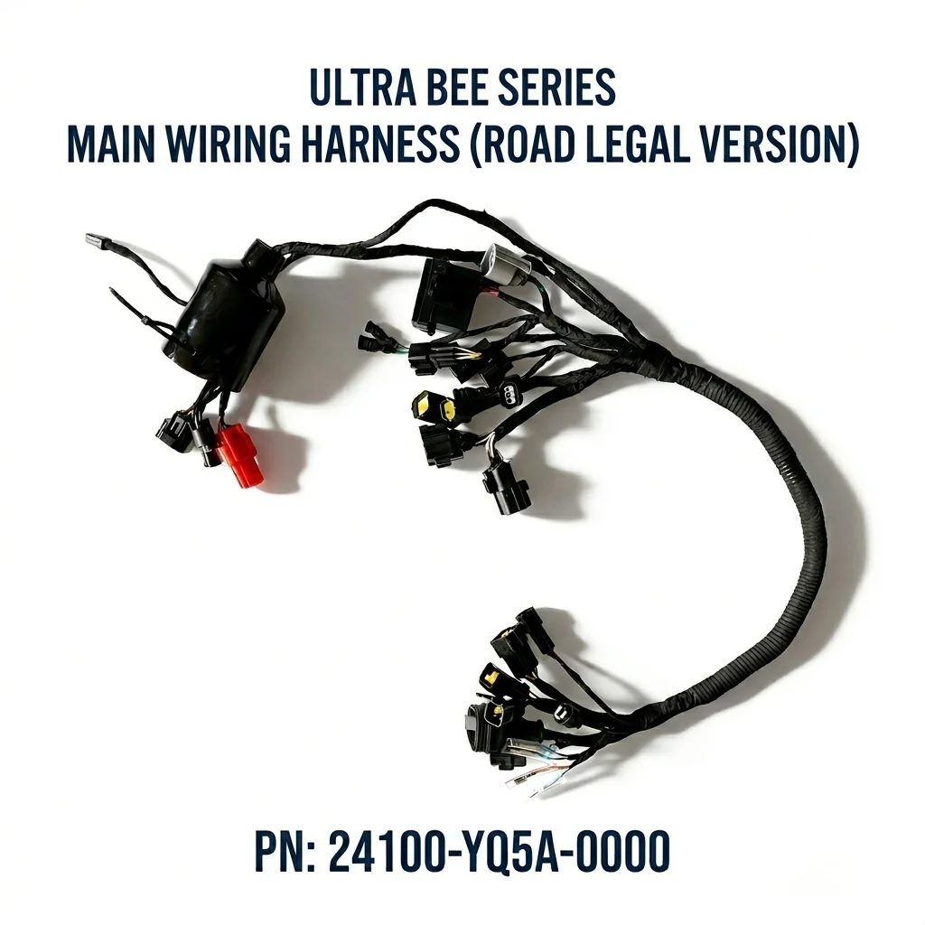 Main Wiring Harness for Ultra Bee - Part No. 24100-YQ5A-0000 | Original OEM Main Cable Assembly for Road Legal Version
