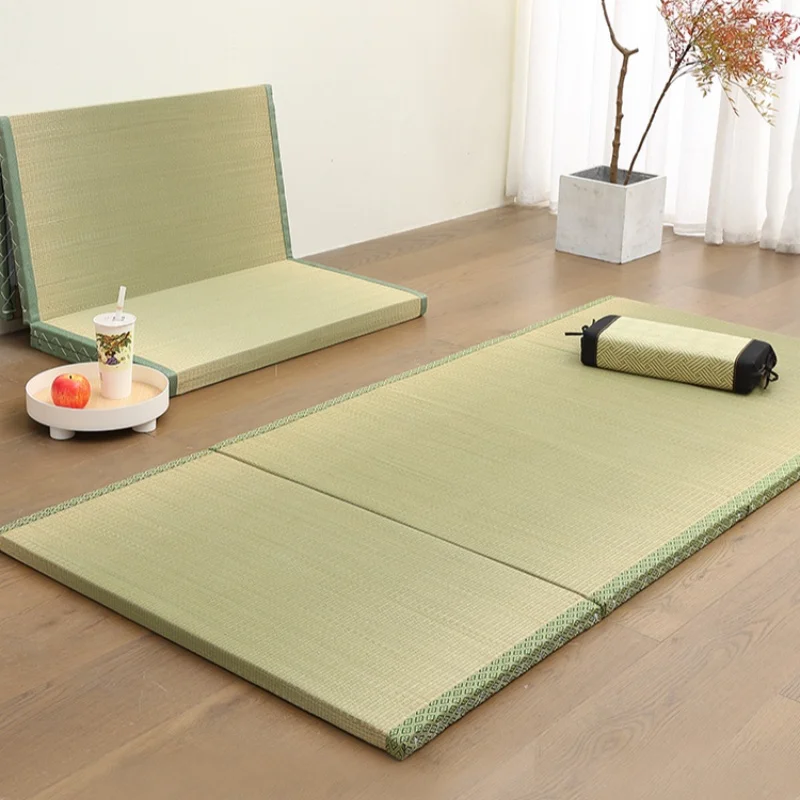 Bedroom Sleeping Flooring Futon Mattress Foldable Japanese Tatami Mat Filling Coconut Fiber Rectangle Large Carpet Apartment