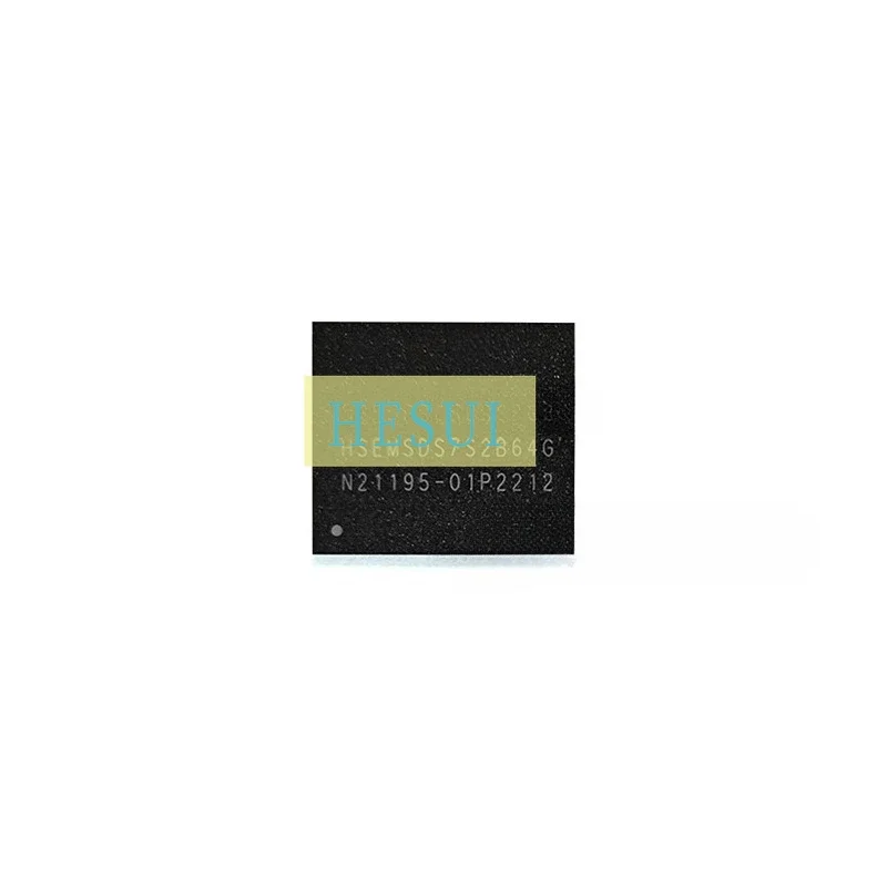 Used&Not NEW&Send after Measure HSEMSDS7S2B64G HIKSEMI eMMC memory chip particles, brand new and original