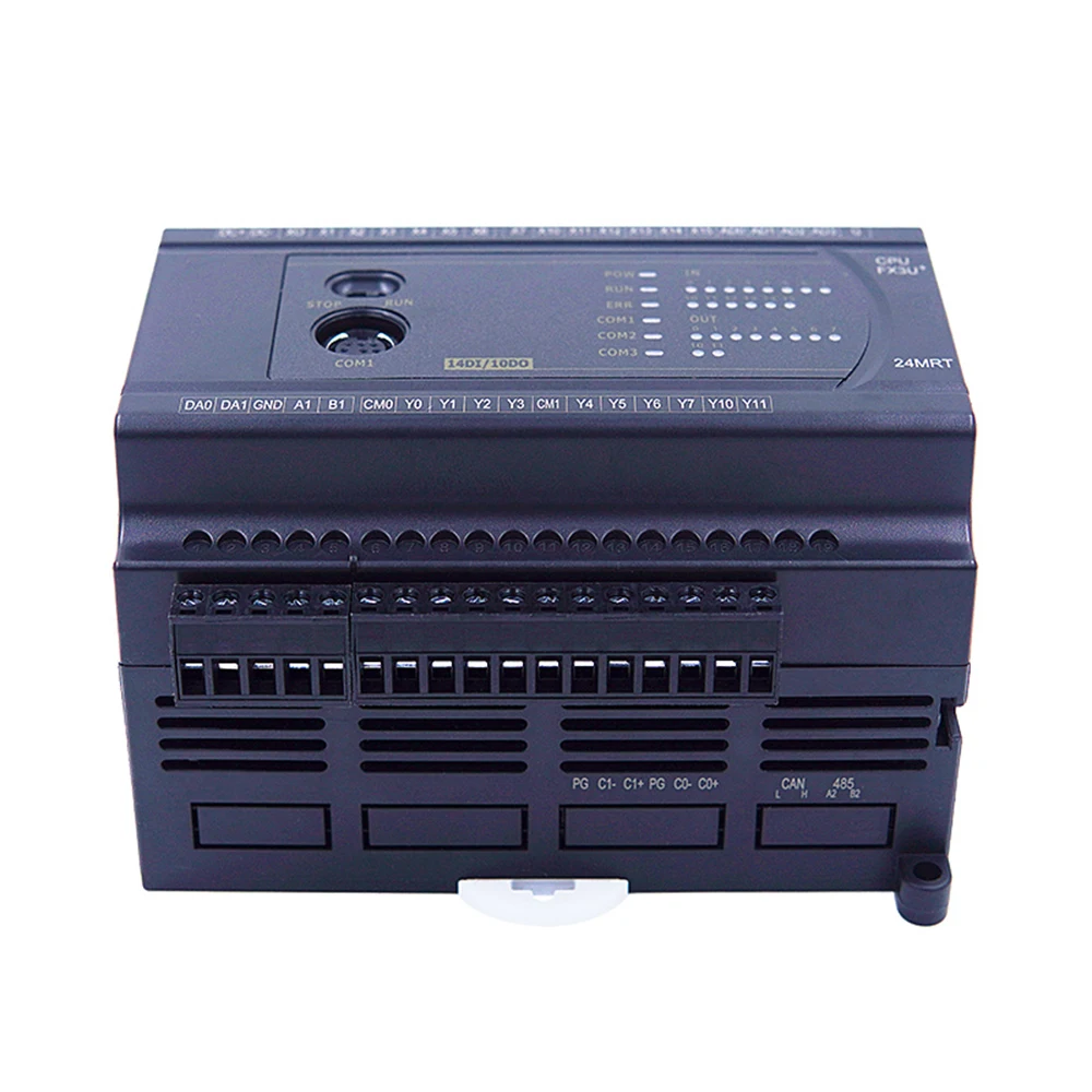 FX3U 14/20/24/32/40/60 MR/MT 0-10V wejście analogowe RS485 MODBUS wyjście tranzystorowe przekaźnika