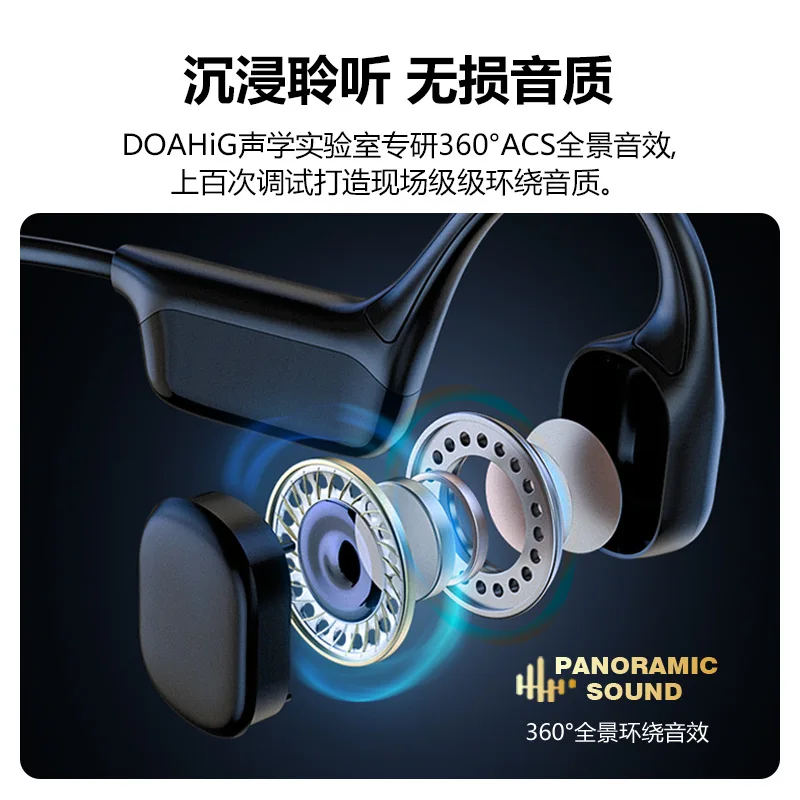 

2025 hot sale New display screen Bone conduction Bluetooth headset 5.4 with waterproof and swimmable 32G memory wireless sports