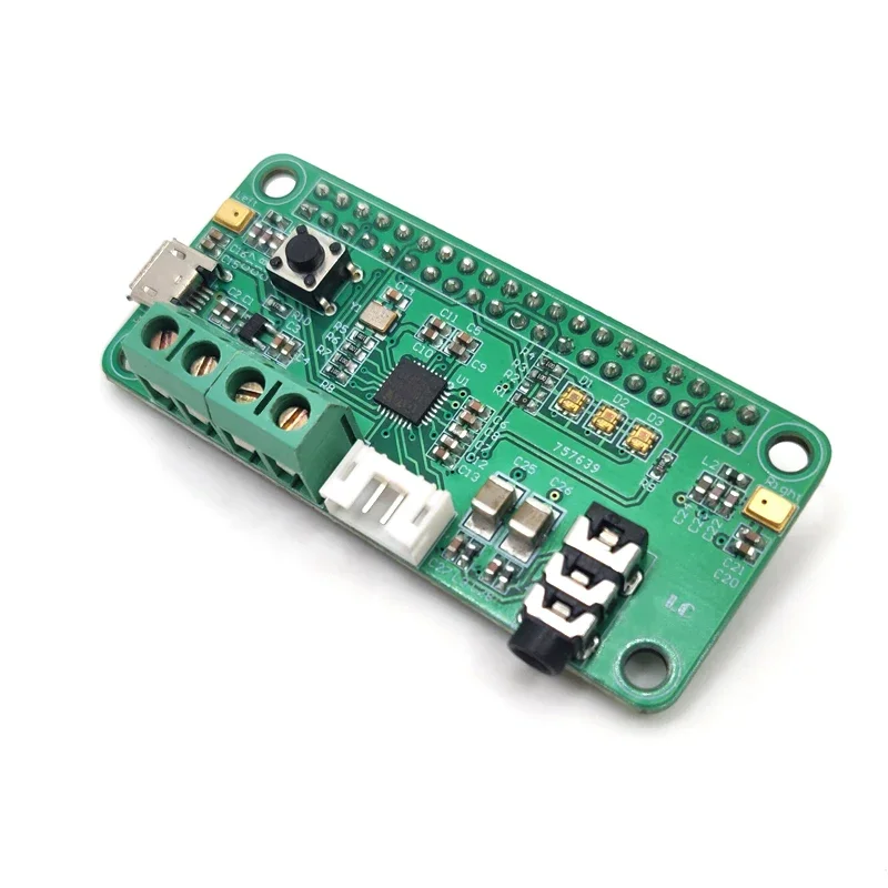 

WM8960 Audio Decoding Module Intelligent Voice Recognition Double Microphone Smart Speaker DIY