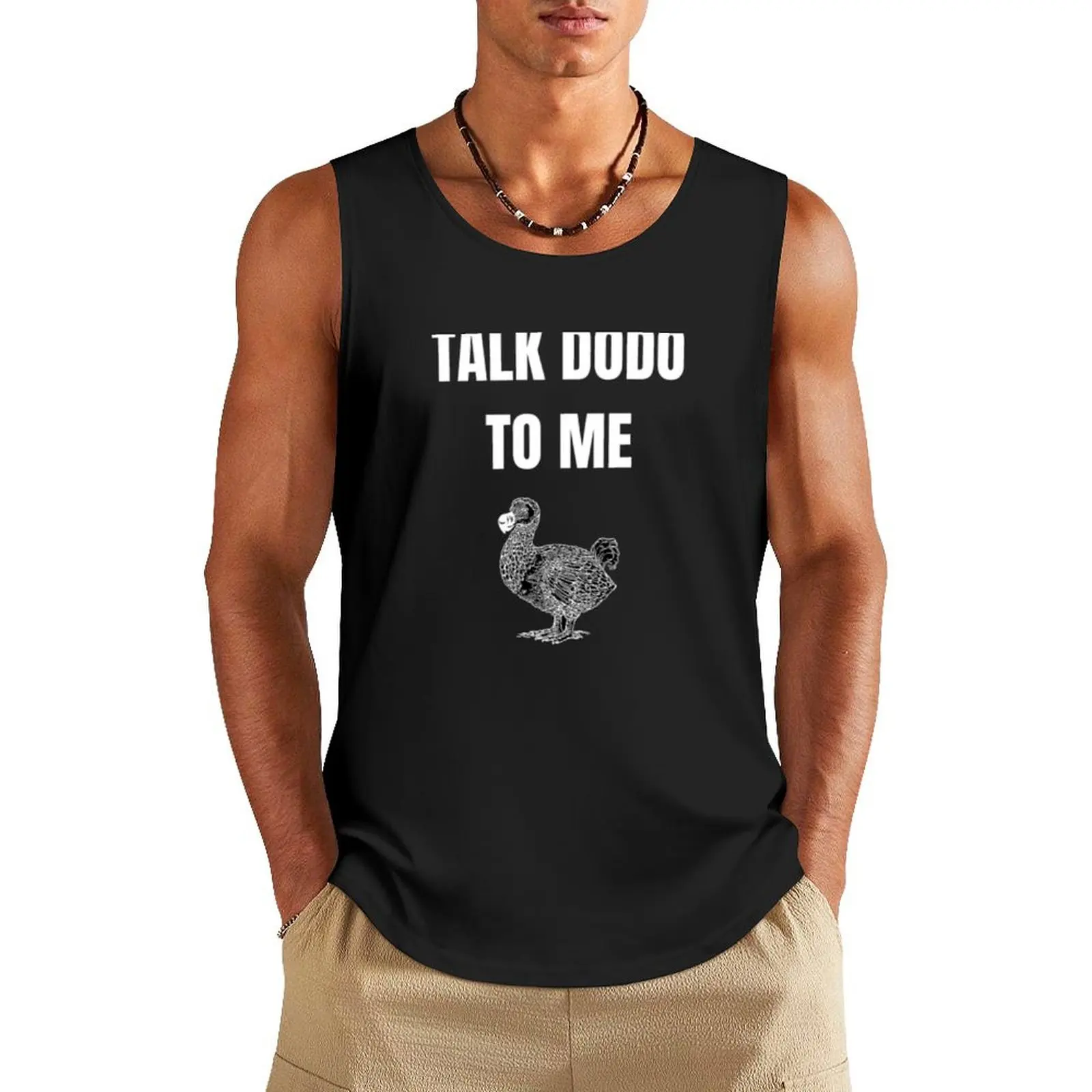 

Talk Dodo to me Tank Top man sexycostume Sleeveless men