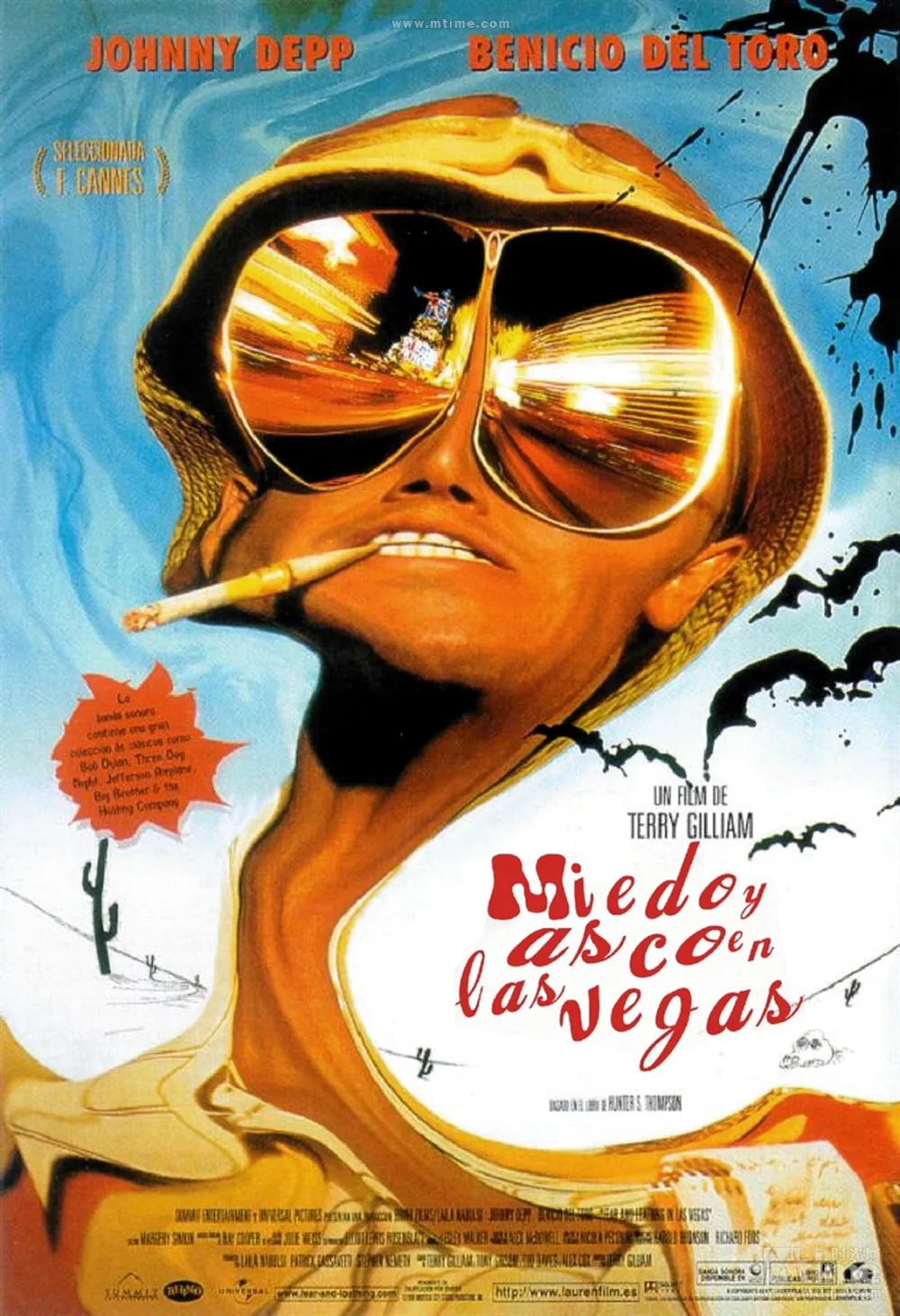 Hot Rare Classic Movie Fear and Loathing in LasVegas 1996 Art SILK POSTER Wall Art Home Decorative painting