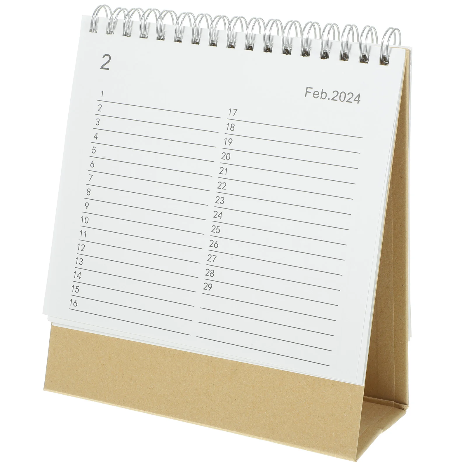 2023 biurowy minimalistyczny kalendarz na biurko Planner gruby papier miesięczny wystrój domu harmonogram pisanie wolnostojący blat nament prosty