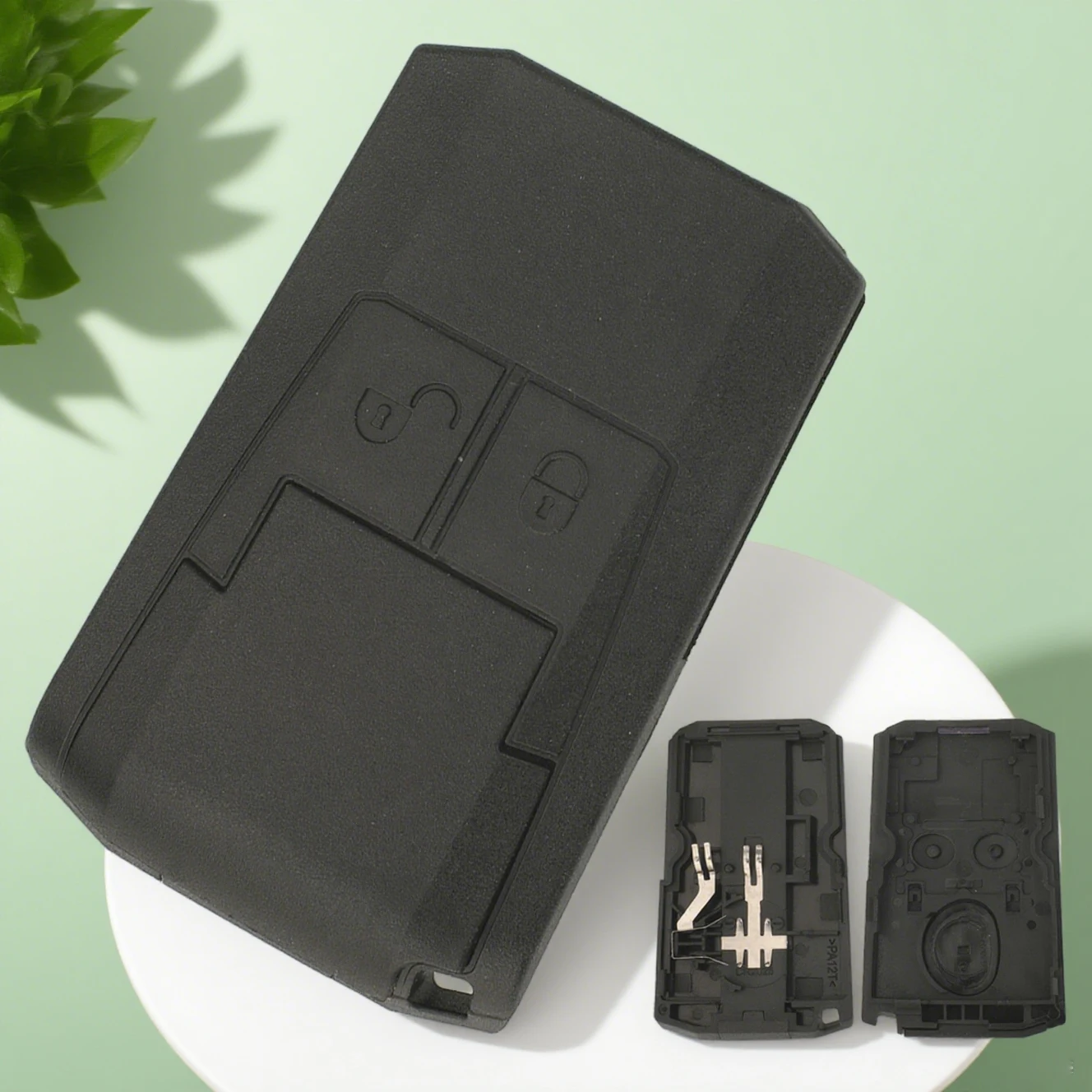 

Jingyuqin 2-кнопочный корпус автомобильного ключа с необрезанным лезвием HU64 для Mercedes-Benz Actros MP 4, сменный чехол для дистанционного ключа