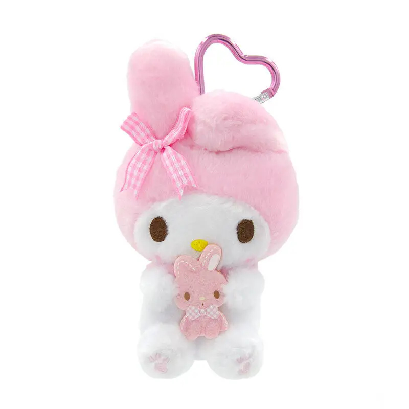 

Милая серия подвесок Sanrio Best Friends: плюшевая кукла-брелок Cinnamoroll, универсальный повседневный аксессуар для рюкзака и сумки
