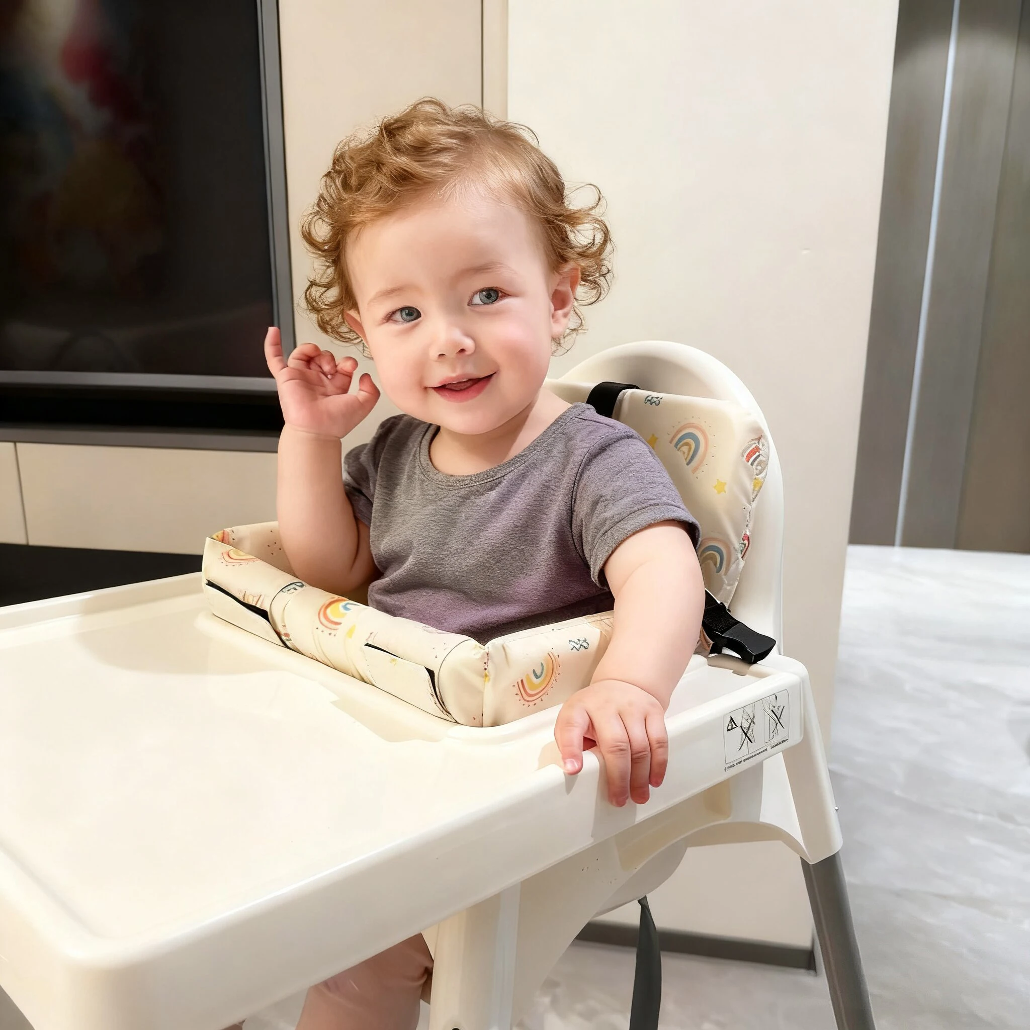 غطاء عربة التسوق للطفل، غطاء كرسي مرتفع، غطاء عربة البقالة، غطاء مقعد العربة للطفل، مقعد عربة التسوق