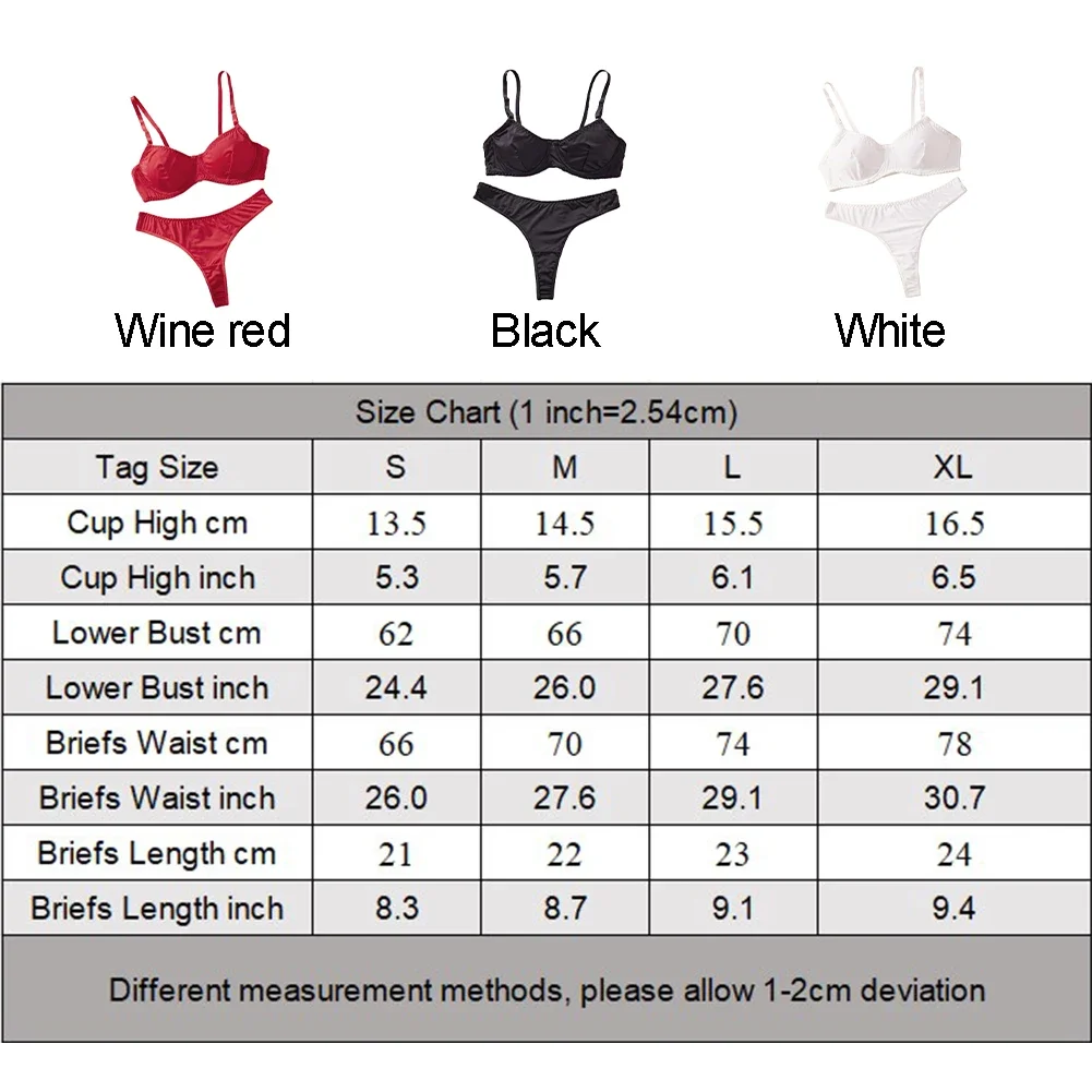 Women's Sexy Lingerie Set Small Chest Push Up Lace Sexy Bra Panties Set Low Rise Underwear Ultra-Thin Bikini T-Back Underpants