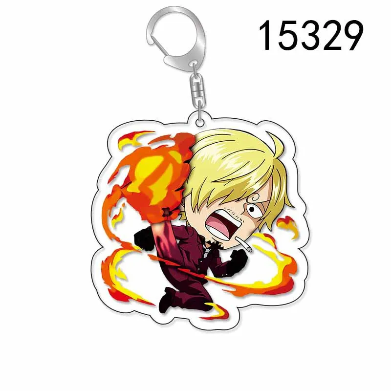Anime Gear Fifth Sun God Nika Luffy Zoro Cosplay Acrylic Key Chain Keychain Pendant Prop Accessories Xmas Gift