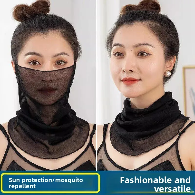 ladies-lightweight-silk-scarf-neck-covering-face-mask-mesh-shawl-sun-protection-business-style-pure-color-spring-season