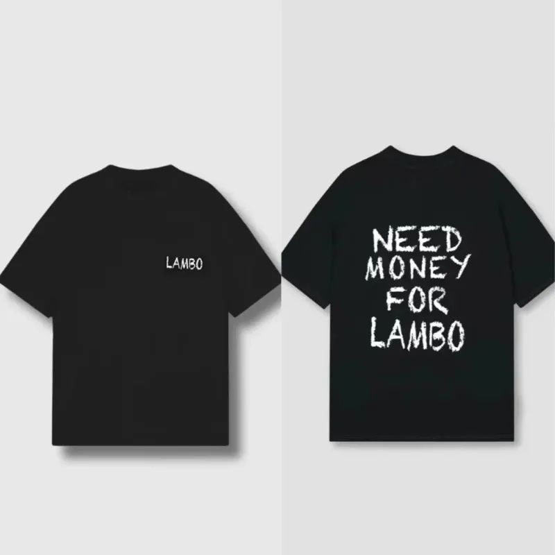 

Summer Clothes Women Men T-shirts Need Money for Porsche Tee Casual Cotton Top Oversized Y2k Short Sleeves Male Female T-shirt