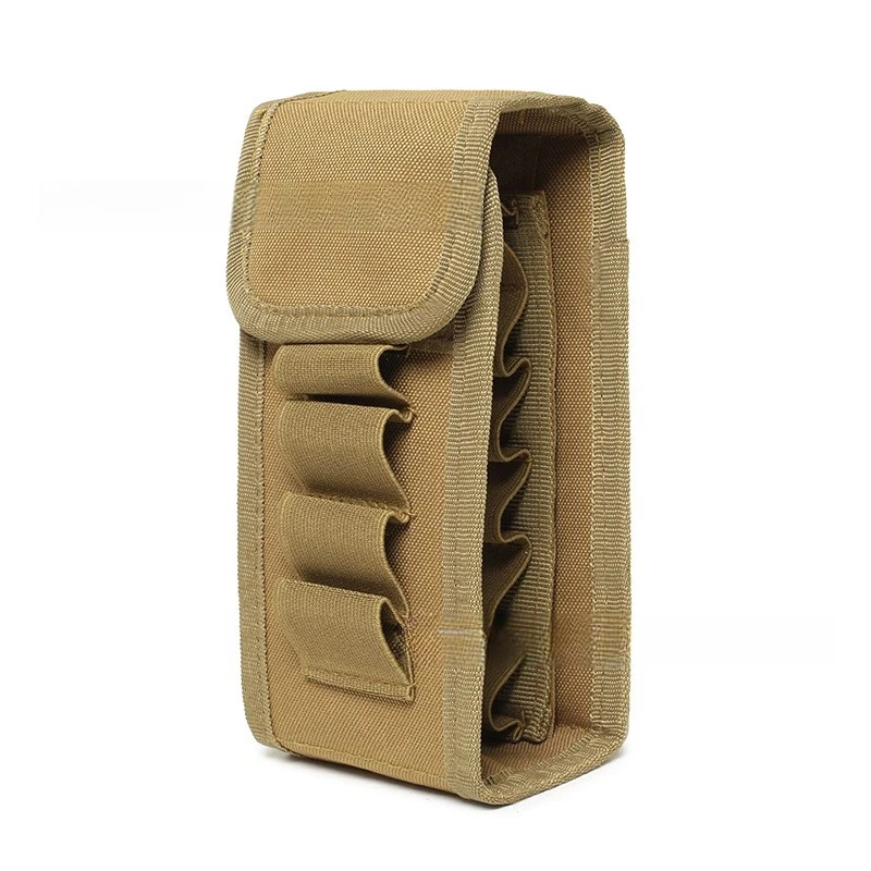 16 Rounds 12GA Shotgun Shell Holder Tactical Molle System Waist Bandolier Shotshell Ammo Pouch for 12/16/20 Gauge