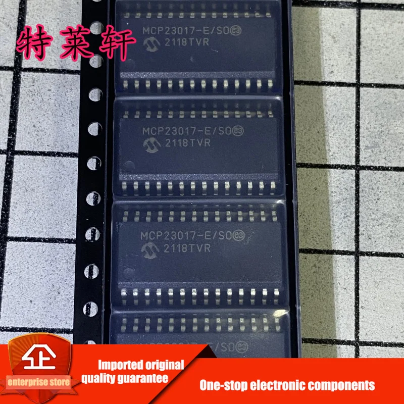 New Original MCP23017-E/SO MCP23017T-E/SO MCP23017 SOP28 Extender IC